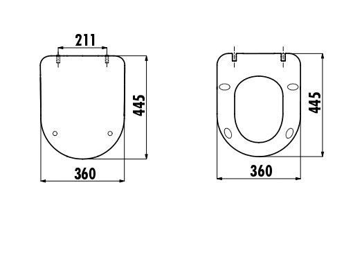 сиденье для унитаза creavit duck kc0903.01.1400e черный матовый с микролифтом