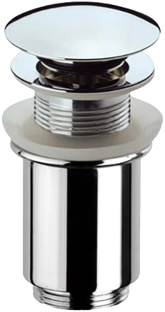 Донный клапан Remer 904CC114 для раковины, без перелива, хром