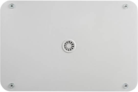 Корзина для белья Geralis RWG-S бежевая, золото, большая