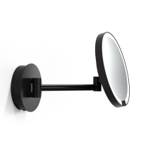 Косметическое зеркало Decor Walther Round 0122460 черный матовый