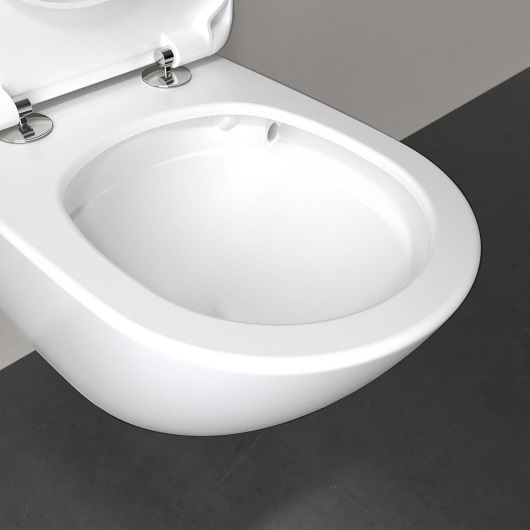 сиденье для унитаза villeroy & boch antao 8m67s1r1 с микролифтом, быстросъемное, петли хром