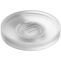 Мыльница Colombo Design Mini B4001.CR-VAN хром, матовое стекло