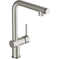 Смеситель для кухни Cersanit Flavis A68238 с выдвижным изливом, сатин