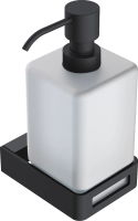 Дозатор для жидкого мыла Boheme Q 10957-B черный матовый