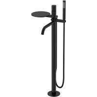 Смеситель для ванны Boheme Stick 129-BB.4 черный матовый