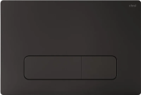 Кнопка смыва для инсталляции CTESI Keen BK0202102 для унитаза, АБС-пластик, цвет матовый черный