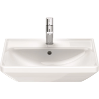 Раковина подвесная 55 см Duravit D-Neo 2366550000, цвет белый