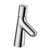 Смеситель для раковины 80 без донного клапана Hansgrohe Talis Select S 72041000