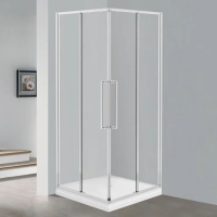 Душевой уголок Esbano Surf ESS-100KV-C 100х100 см, профиль хром, стекло прозрачное