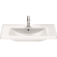 Раковина полувстраиваемая Duravit D-Neo 80 см 2367800000, белая