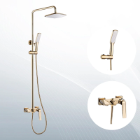 Душевая система Boheme Venturo 388 Золото