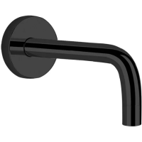 Излив Gessi Via Tortona 38780#299 для ванны 16,6 см, цвет черный XL