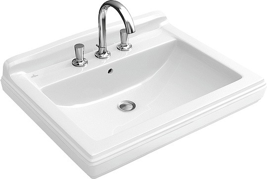 Раковина полувстраиваемая 75 см Villeroy & Boch Hommage 7101 A1 R1