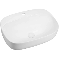 Раковина накладная Vincea VBS-306 59,5х42 см, белая