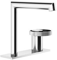 Смеситель Gessi Anello 63315#031 для раковины без донного клапана, с соединительными шлангами, цвет хром
