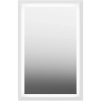 Зеркало Kerama Marazzi Plaza Classic 65 PL.C.mi.65\WHT с подсветкой Белое матовое с бесконтактным выключателем