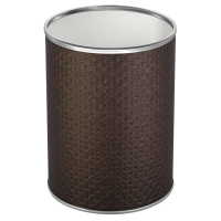 Мусорное ведро 7,5л, шоколад хром Geralis Punto M-PCH-S