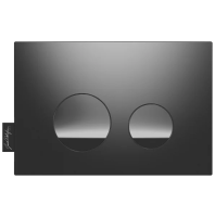 Кнопка смыва Jacob Delafon E38068-BMT для инсталляции, черный матовый