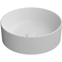 Раковина GSI Kube X 942609 накладная, Ø40 см, Bianco opaco (Белый матовый)