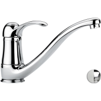 Смеситель для кухни Emmevi Harmony 22095/BC хром/белый