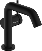 Смеситель для раковины Hansgrohe Tecturis S 73320670 CoolStart, с донным клапаном, черный матовый