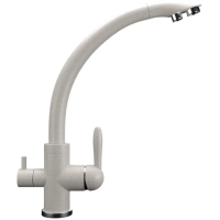 Смеситель для кухни Ulgran UQ-017-10 с подключением к фильтру, песочный