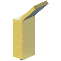 Крючок Wonzon & Woghand Lotte WW-8315A-BG для ванны, золотой матовый