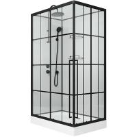 Душевая кабина Niagara Standart 100x80 L ST100/80/15QL/KL/BKT без гидромассажа