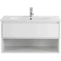 Тумба под раковину 100 см BelBagno Kraft KRAFT-1000-1C-SO-BO Bianco Opaco