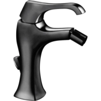 Смеситель Emmevi Ares 76004/NEO для биде, с донным клапаном, черный матовый