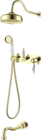 Душевая система Boheme Imperiale Ripresa 328 Золото