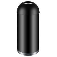 Мусорное ведро Weltwasser WW Robby BL 70L черное матовое