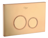 Кнопка смыва Boheme 658 gold