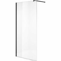 Душевая перегородка Niagara Nova 120 NG-683-12BLACK профиль черный, стекло прозрачное