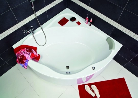 акриловая ванна ravak new day 140x140 c651000000