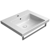 Раковина GSI Norm 8635111 подвесная, 60x50 см, цвет Bianco lucido