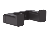 Крючок Hansgrohe AddStoris 41755670 двойной, для ванны, черный матовый