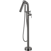 Смеситель напольный для ванны Boheme Eterna 179-GM графит матовый