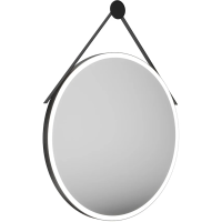 Зеркало Kerama Marazzi Cono 70 CO.mi.P.70\BLK с подсветкой Черное матовое с бесконтактным выключателем