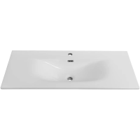 Раковина BelBagno Uno BB-8099-100 101x46 см, накладная, белый