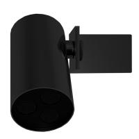 Верхний душ FIMA|Carlo Frattini Soffioni F5914NS Ø8 см, настенный, чёрный матовый