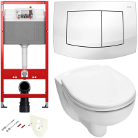 Комплект подвесной унитаз + система инсталляции Tece TECEbase K440200.WC1
