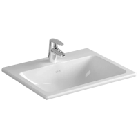 Раковина встраиваемая Vitra S20 55 см, 5465B003-0001, белая