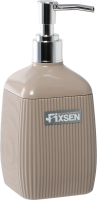 Дозатор для жидкого мыла Fixsen Brown FX-403-1 бежевый