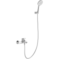 Смеситель для ванны Arrow AG3609CP с душевым гарнитуром, хром