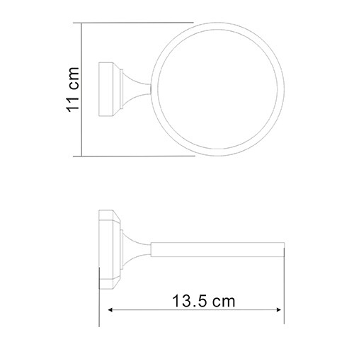 Держатель для аксессуаров WasserKRAFT Oder C173