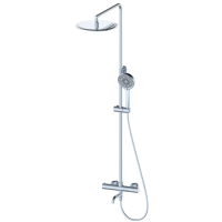 Душевая система Wonzon & Woghand WW-88739903-CR 300 мм, с термостатом, хром