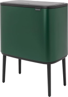 Мусорное ведро Brabantia Bo Touch Bin 304200 11+11+11 л, зеленая сосна