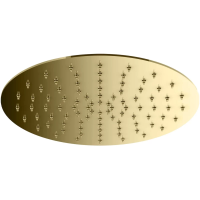 Верхний душ Plumberia Selection SAT3174OR 250 мм, золотой