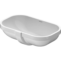 Раковина Duravit D-Code 0338490000 встраиваемая снизу, 52х32 см, цвет белый